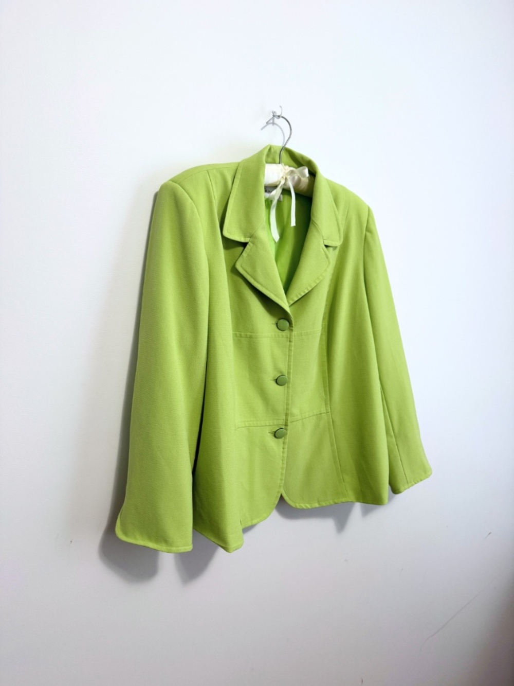 TanJay Green Button Coat